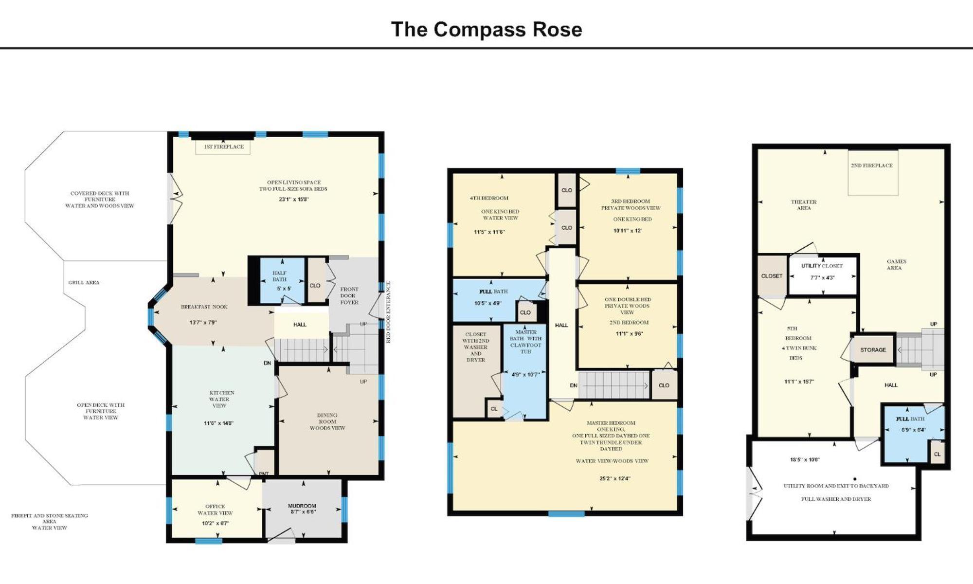 The Compass Rose By Leavetown Vacations Villa Annapolis Dış mekan fotoğraf